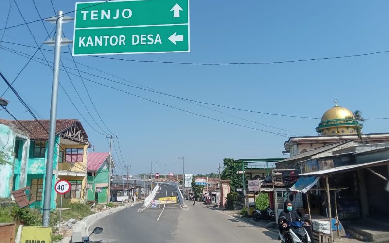 Fly Over Tenjo Selesai Dibangun, Kendaraan Bobot Berat Diatas 8 Ton Dilarang Melintas