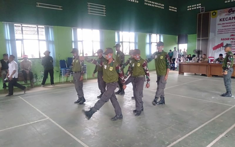 Meriahkan HUT Ke-80 Republik Indonesia, Kecamatan Pamijahan Gelar Lomba PBB Linmas