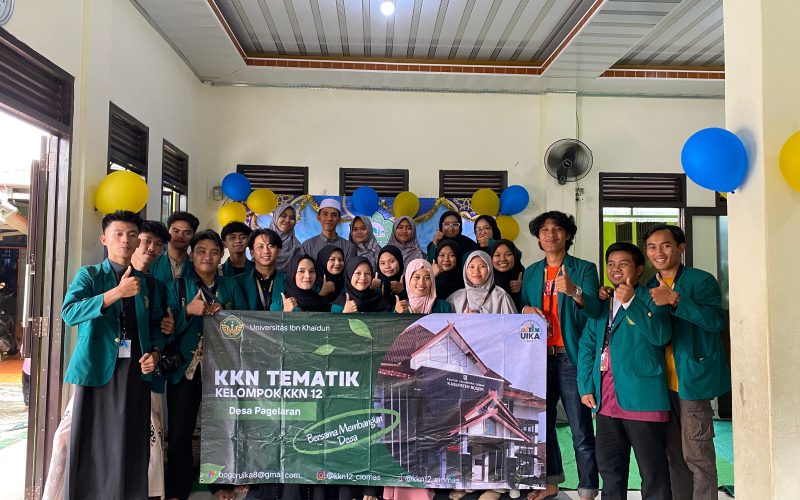 Mahasiswa KKN UIKA Kelompok 12 Gelar Muhadhoroh Akbar sebagai Penutup Kegiatan Mengajar di TPA Baitul Quran