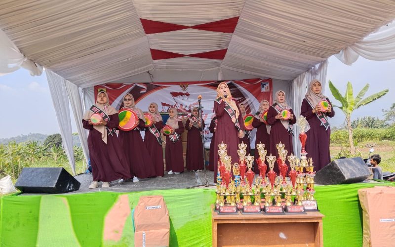 Meriahkan HUT ke- 80 RI Desa Pamijahan Gelar Lomba Qasidah