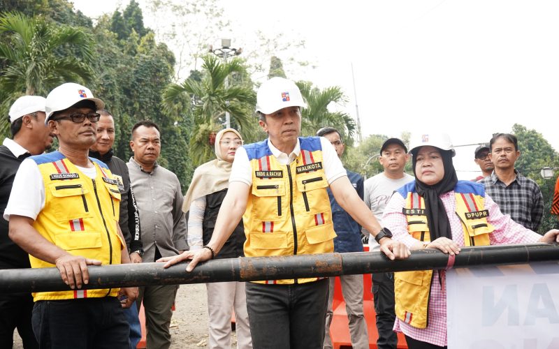 Akses Jalan Sementara R2 Batutulis Selesai 100%, TPT Tahap Penguatan, Walikota Bogor Minta Masyarakat Bersabar