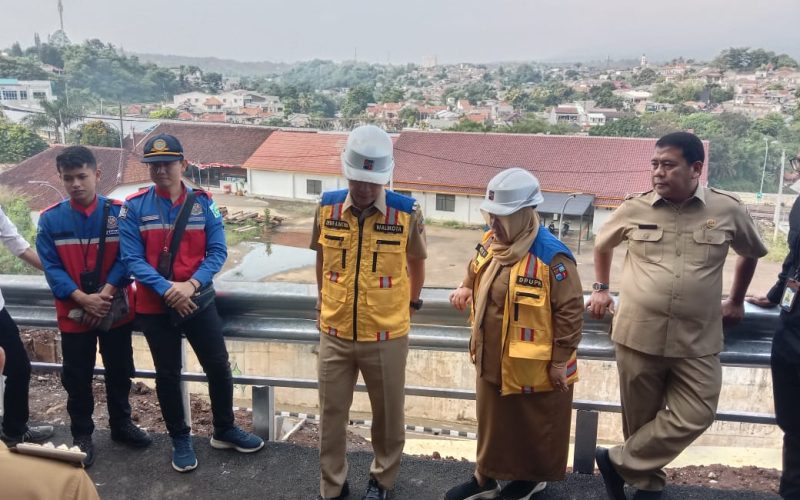 Tinjau Evaluasi Akhir di Jalan Sementara Roda Dua di Batutulis, Walikota Bogor: Memungkinkan Segera Dibuka