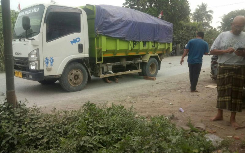 Terjadi Lagi, Pelajar Meninggal Dunia Usai Terlindas Truk Pengangkut Tanah Merah di Rumpin