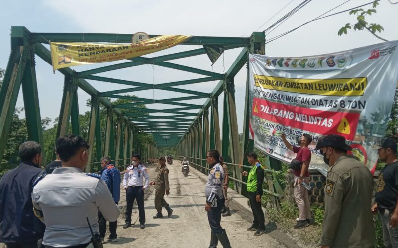 Dishub Perketat Penjagaan di Jembatan Leuwiranji, Siap Berikan Tindakan Tegas