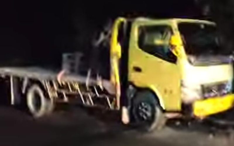 Truk Parkir Sembarangan di Pinggir Jalan, 3 Pemotor di Ciseeng Luka-luka