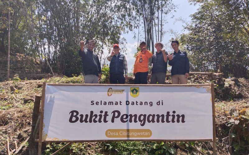 Camat Pamijahan Kunjungi Wisata Bukit Pengantin Desa Cibitung Wetan, Ini yang Disampaikan