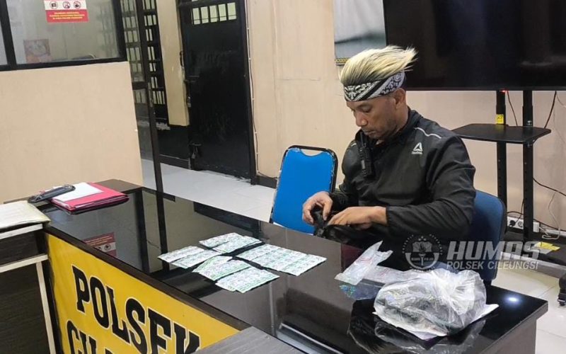 Dikira Korban Kecelakaan, Polisi Malah Temukan 218 Butir Tramadol dalam Tas Pria yang Ngefly di Cileungsi