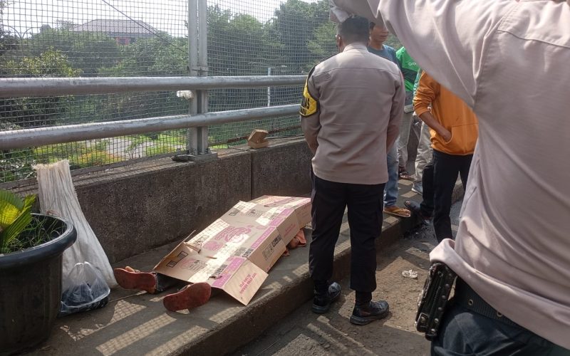 Warga Tegallega Geger, Seorang Pria Ditemukan Meninggal di Jembatan Pakuan