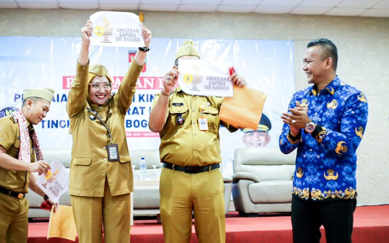 Wakil Wali Kota Bogor Beri Motivasi kepada Kandidat Anugrah Gapura Sri Baduga
