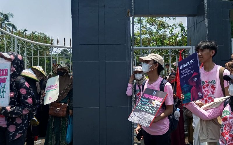 Ratusan Petani Geruduk Pemkab Bogor di Hari Tani Nasional 2025, Tuntut Penyelesaian Konflik Agraria