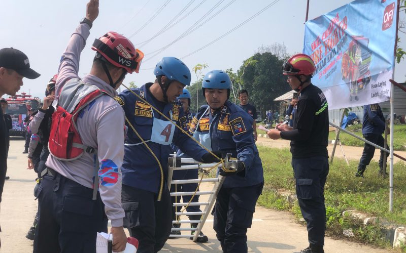 Damkar Kota Bogor Gelar Skill Challenge Perdana, Adu Ketangkasan Personel di R3 Katulampa