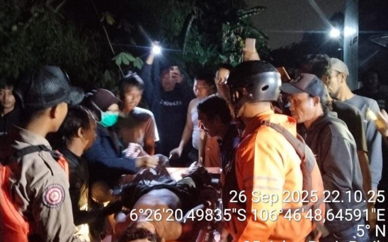 Hanyut Saat Mandi Hujan di Saluran Drainse Bojonggede, Pelajar 10 Tahun Ditemukan Meninggal Dunia