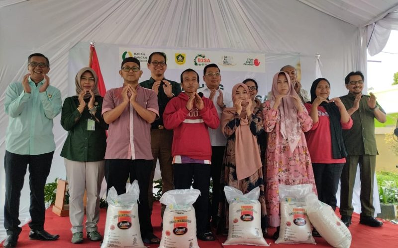 Launching Penyaluran Bantuan Sosial Beras Terfortifikasi dan Biofortifikasi Tahun 2025
