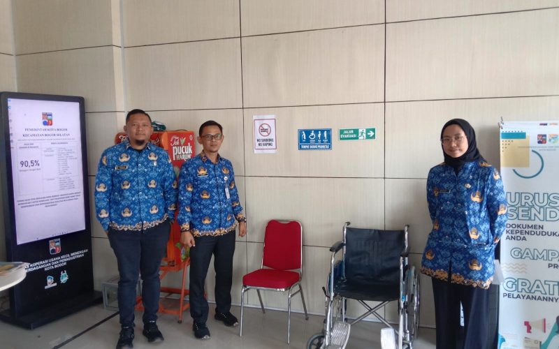 Kecamatan Bogor Selatan Wujudkan Kantor Pelayanan Inklusif, Nyaman, Ramah Bagi Lansia dan Difabel