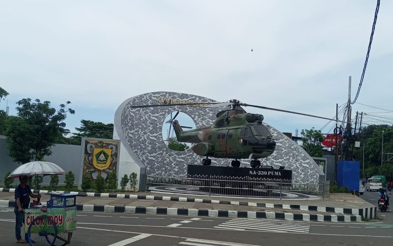 Pemkab Bogor Berencana Tambahkan Taman di Sekitaran Tugu Helikopter Cibinong