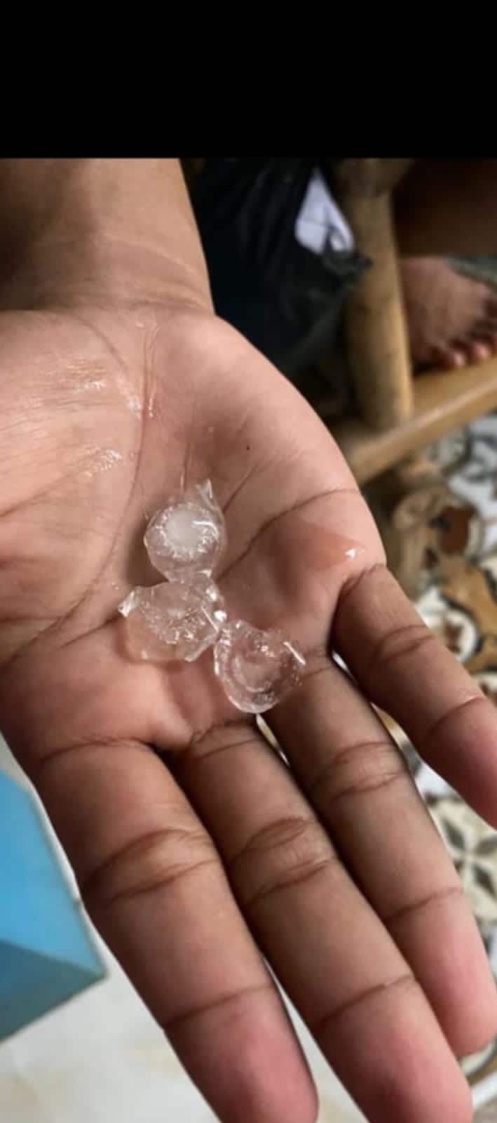 Hujan Es Disertai Angin Kencang Kecamatan Rumpin Kabupaten Bogor