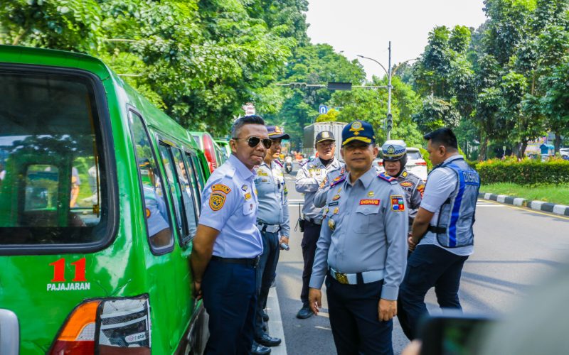 Wakil Wali Kota Bogor Turun Tangan, 16 Angkot Tak Layak Operasi Diamankan Dishub