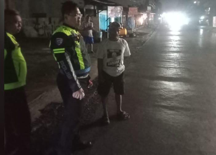 Dua Motor di Gunung Sindur Adu Banteng, 2 Orang Terluka