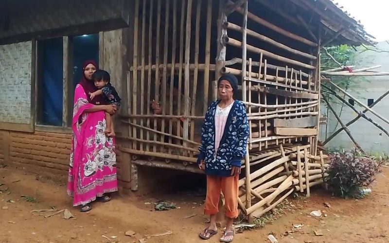 Seorang ODGJ di Tenjo Dikurung Didalam Kandang, Ini Alasannya