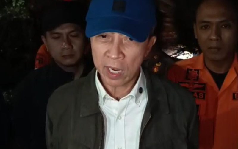 Hujan Deras Angin Kencang, Walikota Bogor Tinjau Titik Bencana