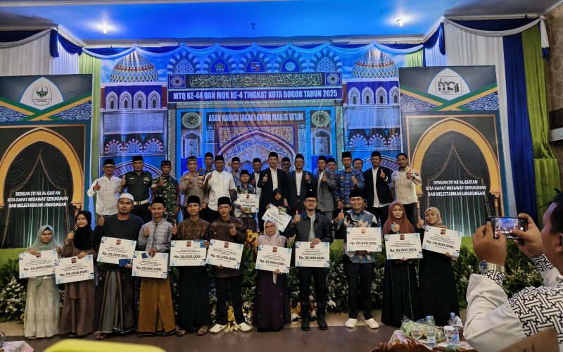 Wali Kota Bogor Buka MTQ ke-44 dan MQK ke-4 : Wujud Pembangunan Manusia dan Kepedulian terhadap Alam