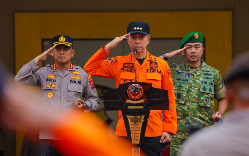 Hadapi Bencana Hidrometeorologi, Walikota Pimpin Apel Siaga Bencana, Tekan Kesiapsiagaan