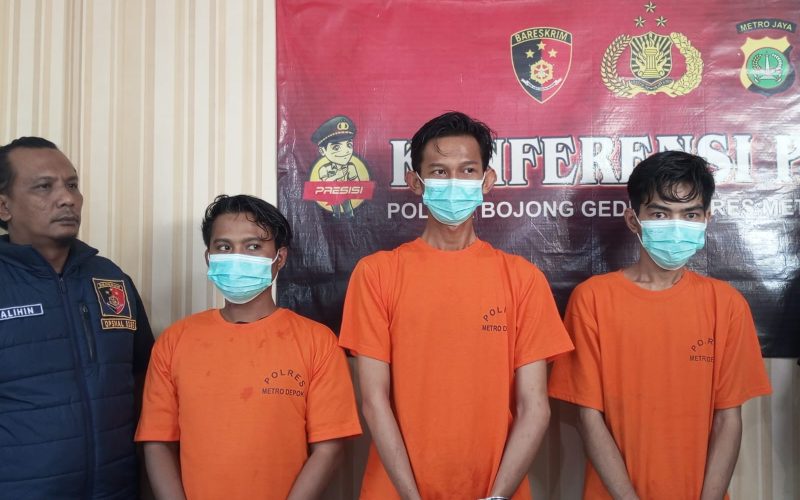 Polisi Tangkap 3 Pelaku Pembunuhan Pria di Bojonggede, Motifnya Gegara Tak Diberi Pinjaman Uang