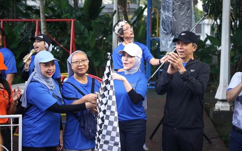Walikota Bogor Apresiasi Funwalk and Run di Rangkaian 70 Tahun Regina Pacis