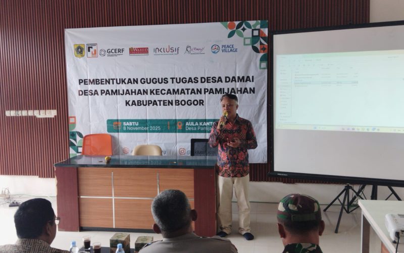 Yayasan Inklusif Gelar Pembentukan Gugus Tugas Damai Desa