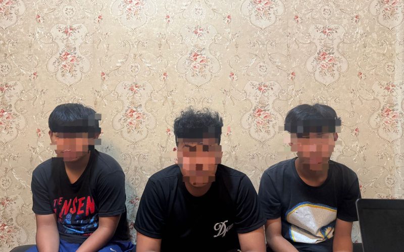 Raimas Gagalkan Aksi Twuran, Trio Remaja Bawa Celurit dan Stik Golf Digelandang Polisi