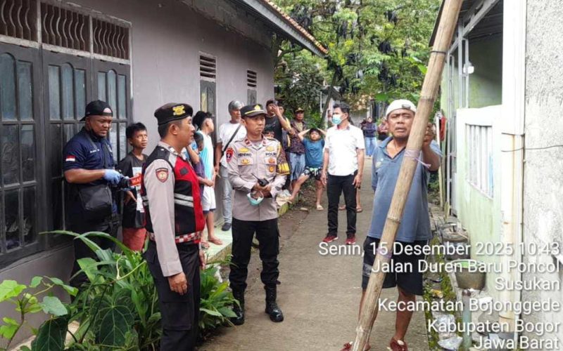 Tersengat Listrik, Kuli Bangunan di Bojonggede Ditemukan Tewas