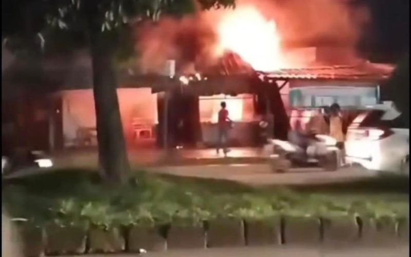 Rumah Makan Chinese Food di Katulampa Bogor Terbakar, Dua Orang Alami Luka Bakar