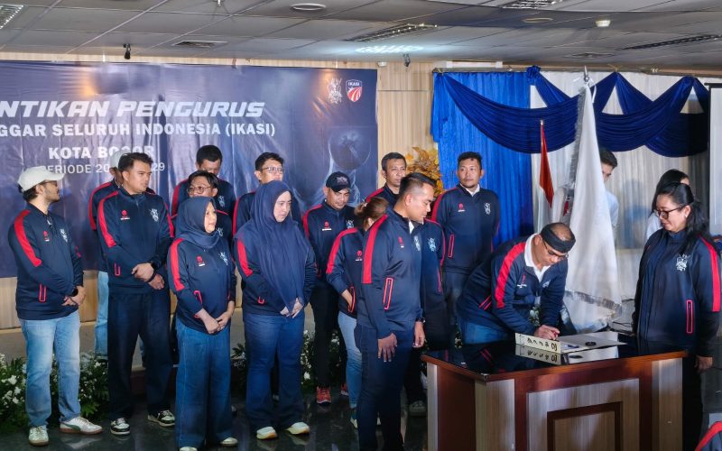 Pengurus IKASI Kota Bogor Resmi Dilantik, Bidik Lima Medali Emas di Porprov