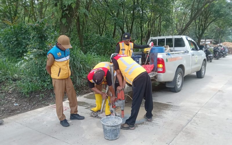 3 Proyek Rekonstruksi Jalan di Kecamatan Rumpin Sudah PHO, 1 Sedang Berproses