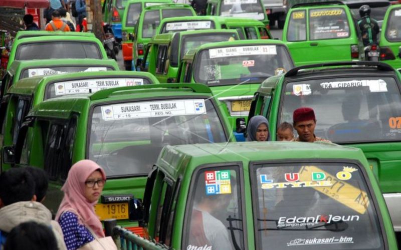 Tak Lengkap Surat, Angkot Kena Tilang hingga Disita, Pemkot Bogor Main Tegas