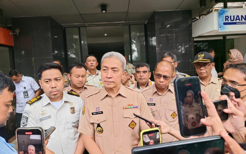 Wali Kota Bogor Tinjau Eks Kantor Imigrasi yang Dijadikan Mako Sementara Satpol PP