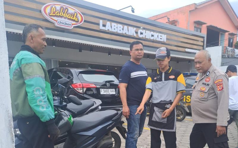 Polsek Tanah Sareal Selidiki Pencurian Motor di Ruko Labbaik Chicken