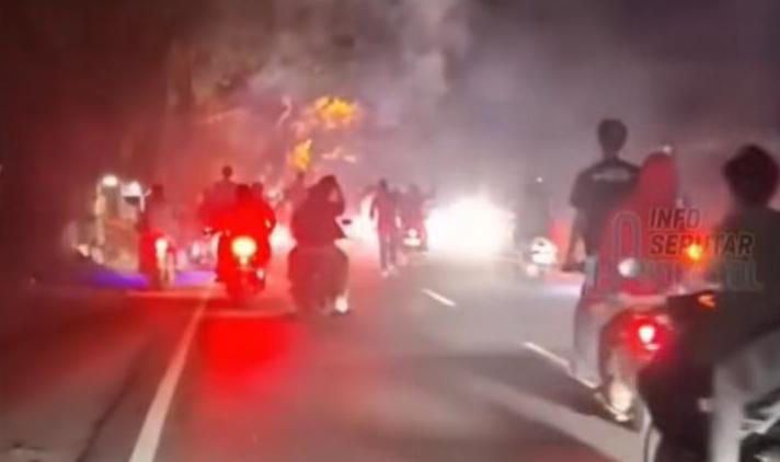 2 Kelompok Remaja di Jonggol Perang Kembang Api, 2 Pelajar Luka-luka dan 1 Diamankan