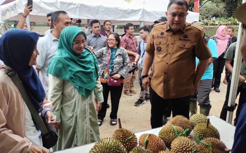 Tinjau Pembangunan Pasar Petani Garuda, Bupati Bogor: Progresnya Baru Capai 50 Persen