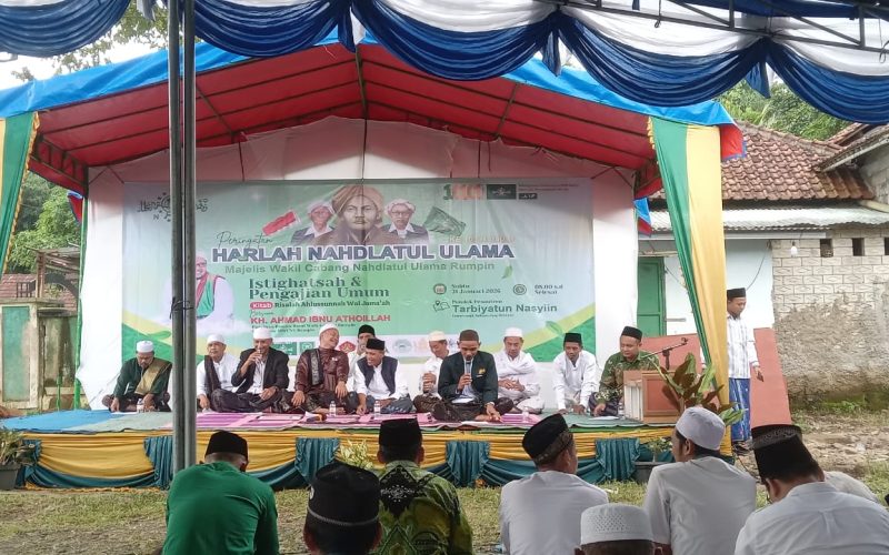 Peringati Harlah ke 100 Nahdlatul Ulama, Pengurus NU Ranting Desa Sukamulya Gelar Kegiatan Istighosah dan Taklim Kitab