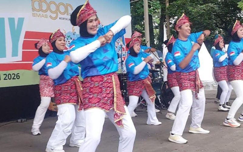 Semarak Kick-Off Porprov XV Jabar 2026, PORSI Kota Bogor Tampil Memukau