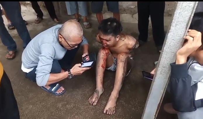 Aksi Curanmor di Rumpin Kepergok Warga, Sepeda Motor Milik Pelaku Dibakar Massa