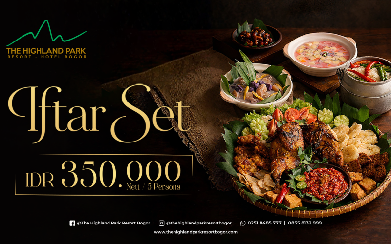 The Highland Park Resort Hotel Bogor Hadirkan Ragam Promo Berbuka Puasa Ramadan