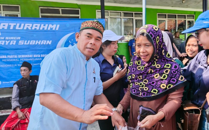 Anggota DPRD Kota Bogor, H. Subhan Turun Langsung, 7.000 Daging Ayam Dibagikan untuk Warga Bogor Jelang Idulfitri
