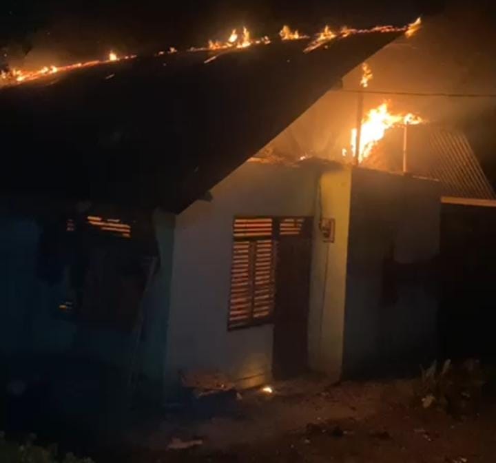 Diduga Konsleting Listrik, Satu Rumah Dilalap si Jago Merah di Sukamaju Cibungbulang