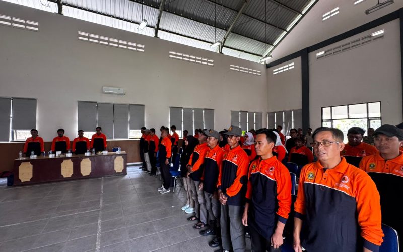 Kapolsek Rumpin bersama Jajaran Forkopimcam Hadiri Pembentukan Desa Tangguh Bencana, Ini Sasarannya