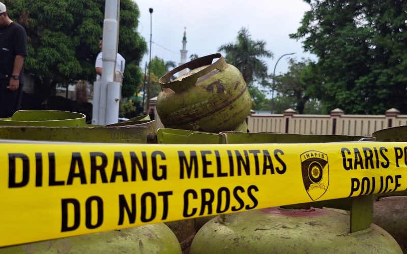 Polres Bogor Amankan 793 Tabung Gas Oplosan di Sukaraja dan Cileungsi, Pasutri Diamankan