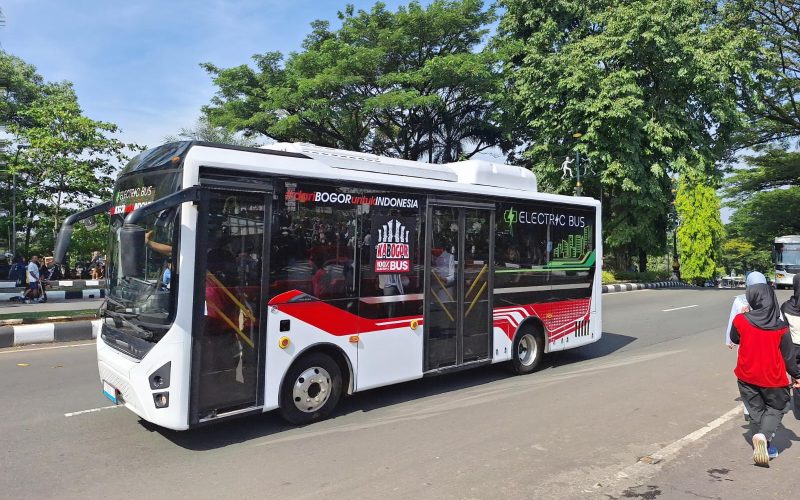 Pemkab Bogor Hadirkan 4 Bus Listrik Gratis Selama 3 Bulan di Kabupaten Bogor