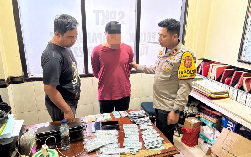 Ungkap Peredaran Obat Terlarang, Polsek Klapanunggal Amankan Ribuan Obat Keras Ilegal
