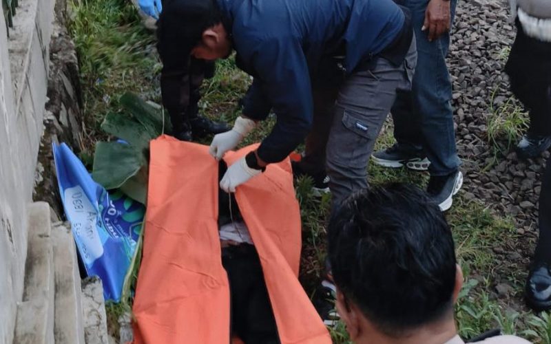 Pria Asal Cibinong Tewas Tertemper Kereta di Bojonggede